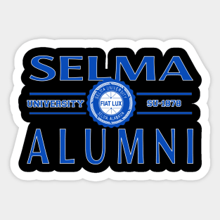 Selma 1878 University Apparel Sticker